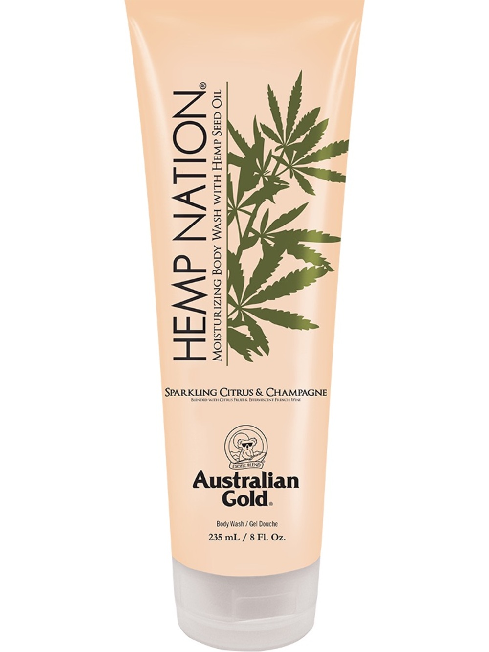 Hemp Nation Sparkling Citrus & Champagne Moisturizing Body Wash
